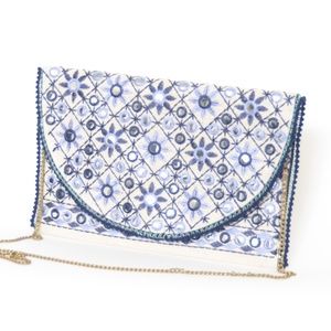 **Ethnic TribalBoho** Embellished Envelope Clutch